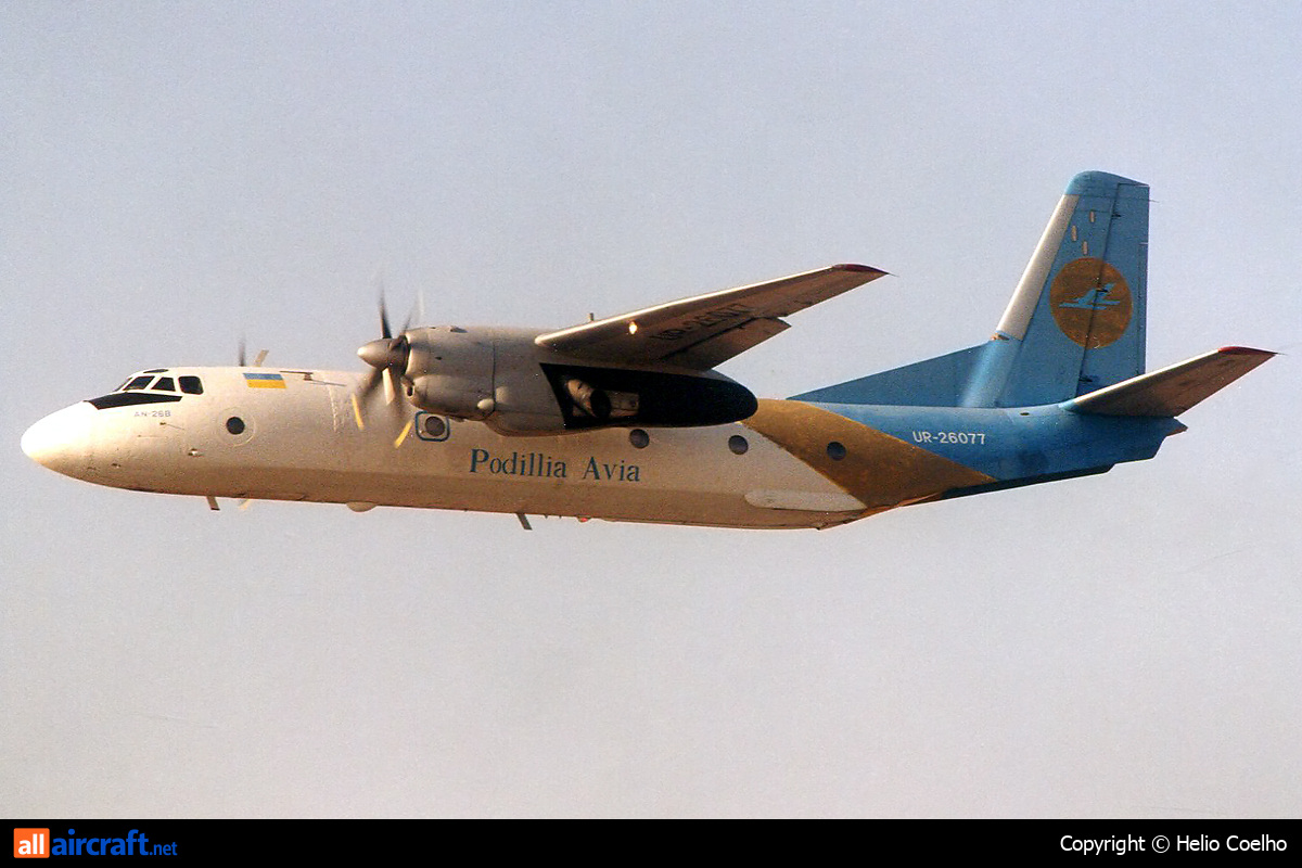 UR-26077 · Antonov An-26B · (FAO / LPFR)