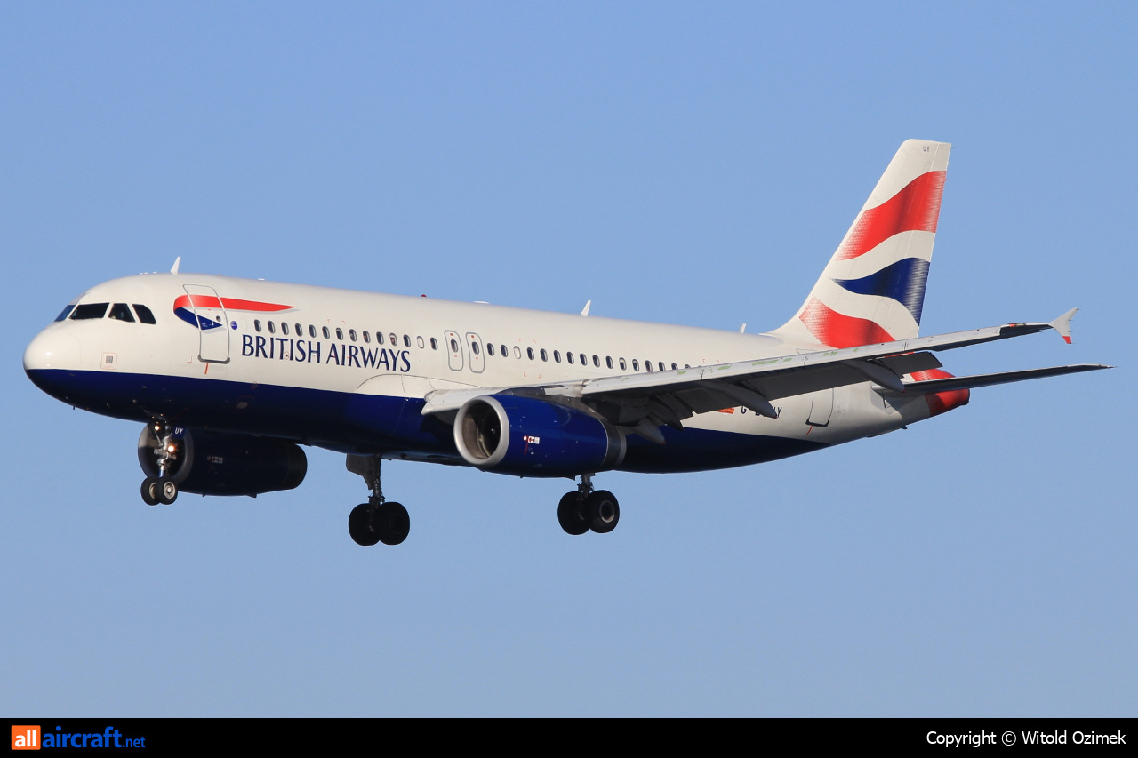 G-EUUY · Airbus A320-232 · (SVG / ENZV)