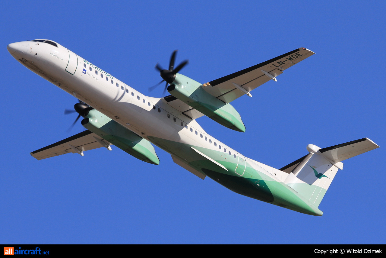 LN-WDE · Bombardier Dash 8-Q402 · (SVG / ENZV)
