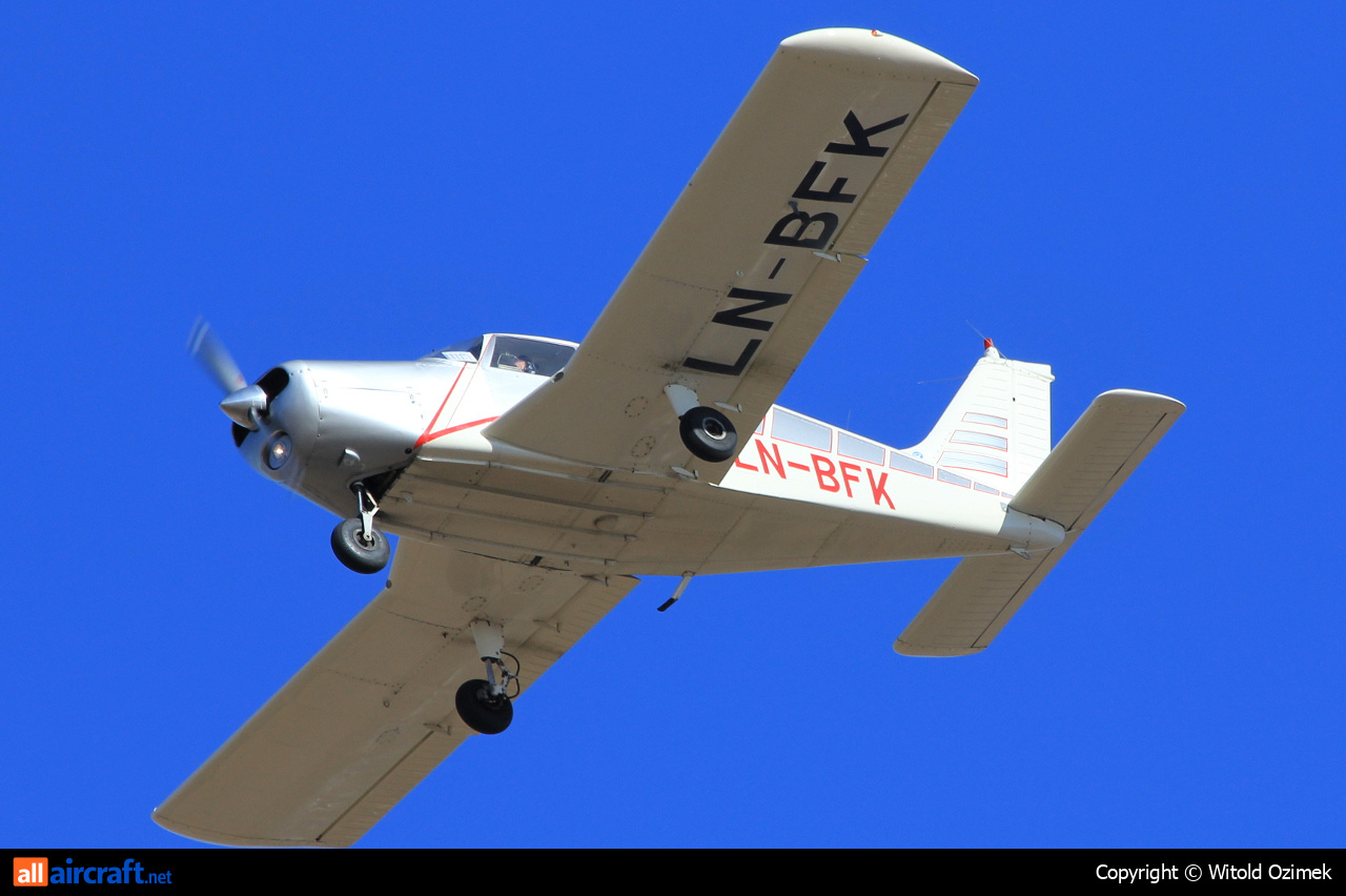 LN-BFK · Piper PA-28-140 Cherokee F · (SVG / ENZV)