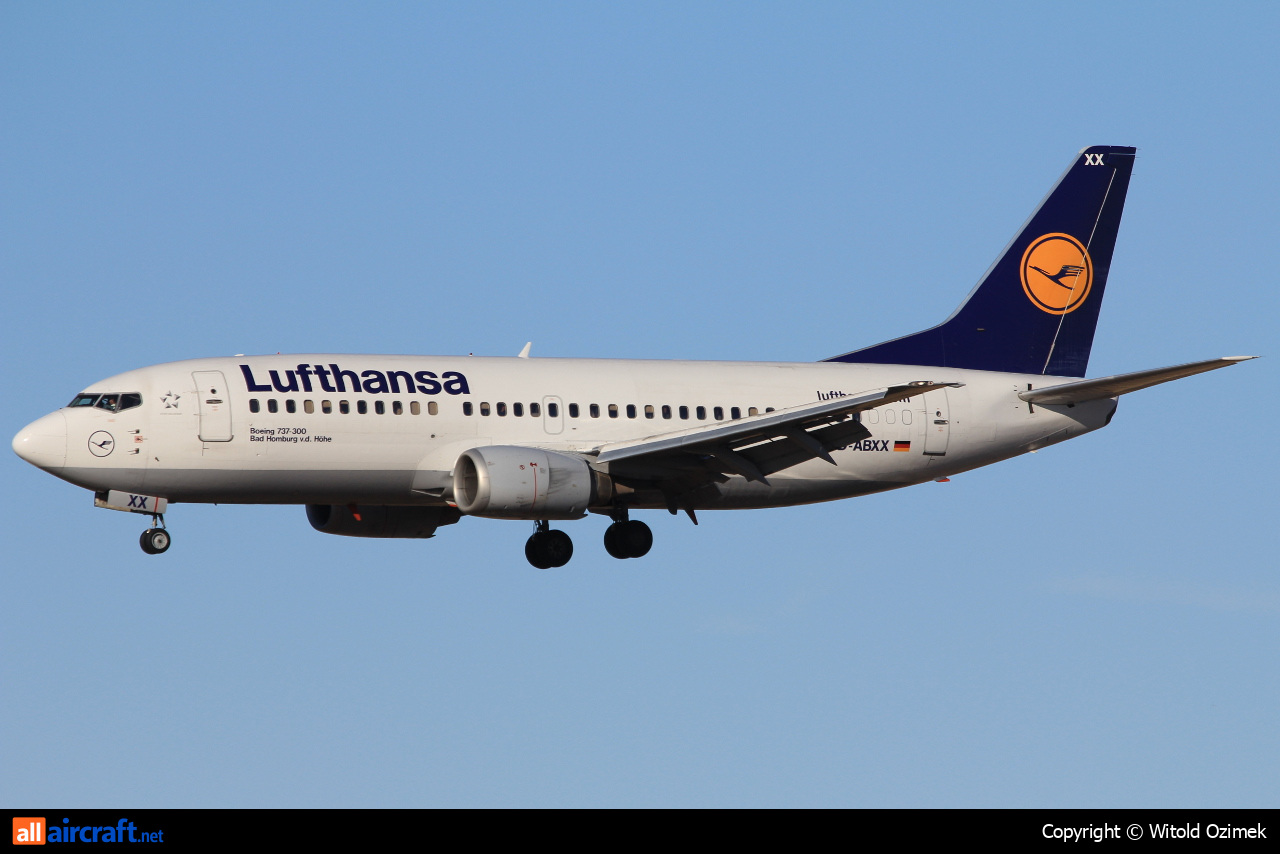 D-ABXX · Boeing 737-330 · (SVG / ENZV)