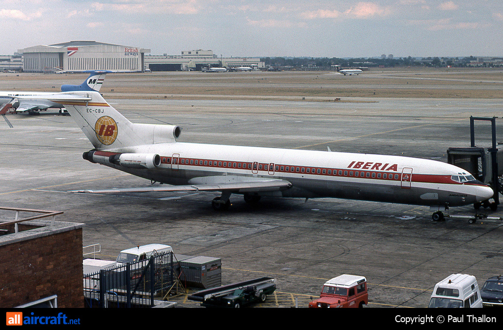 EC-CBJ · Boeing 727-256/Adv · (LHR / EGLL)