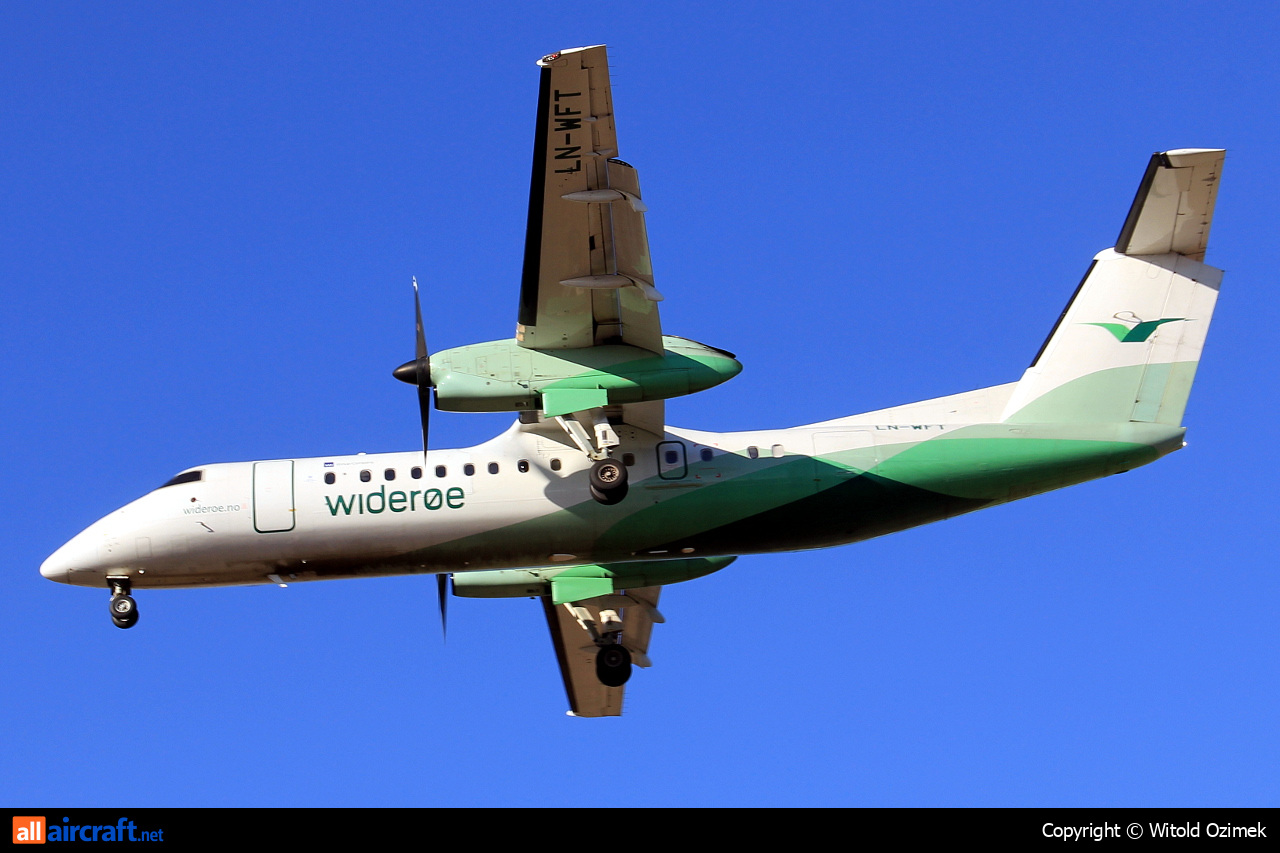 LN-WFT · Bombardier Dash 8-Q311 · (SVG / ENZV)