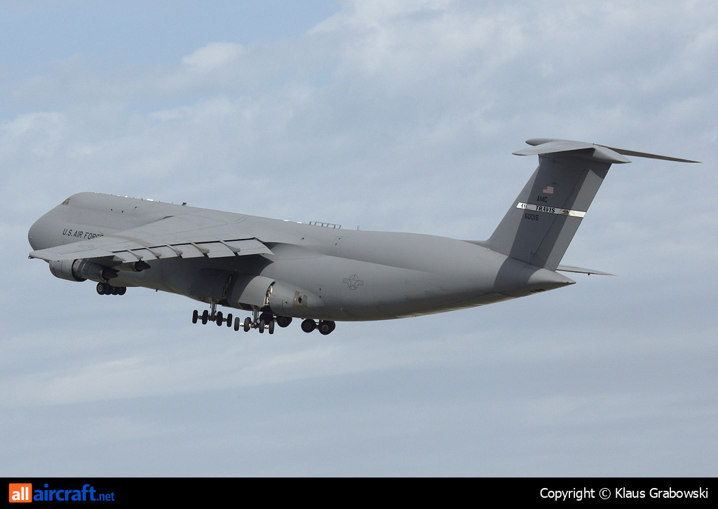 86-0016 · Lockheed C-5B Galaxy · (STR / EDDS)