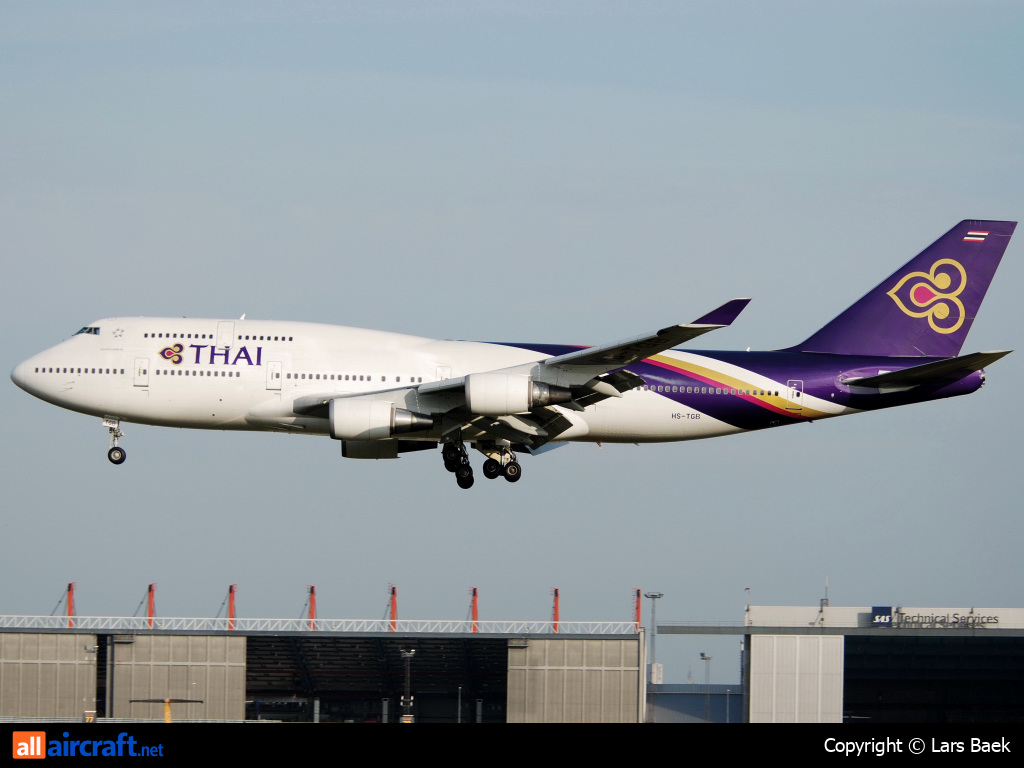 HS-TGB · Boeing 747-4D7 · (CPH / EKCH)