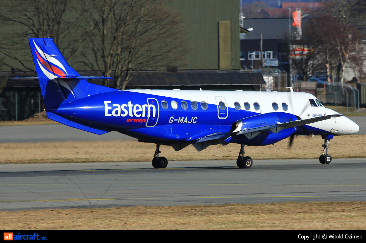 G-MAJC · British Aerospace Jetstream 41 · (SVG / ENZV)
