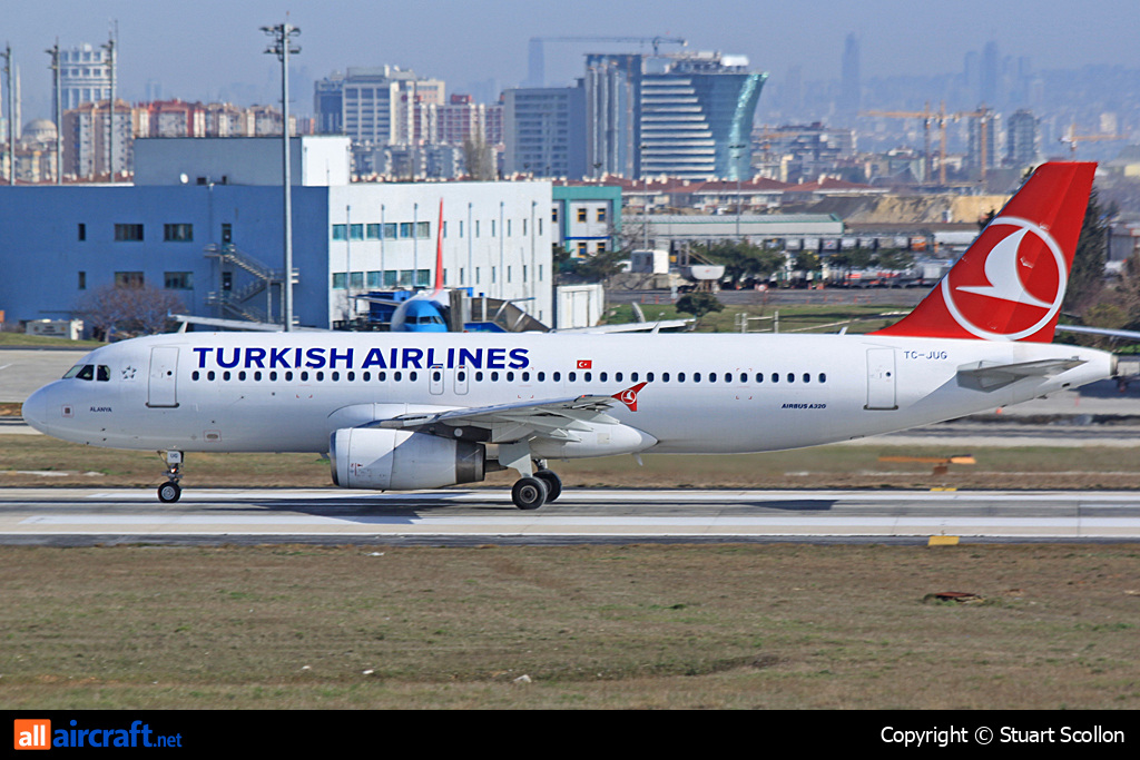 TC-JUG · Airbus A320-232 · (IST / LTBA)
