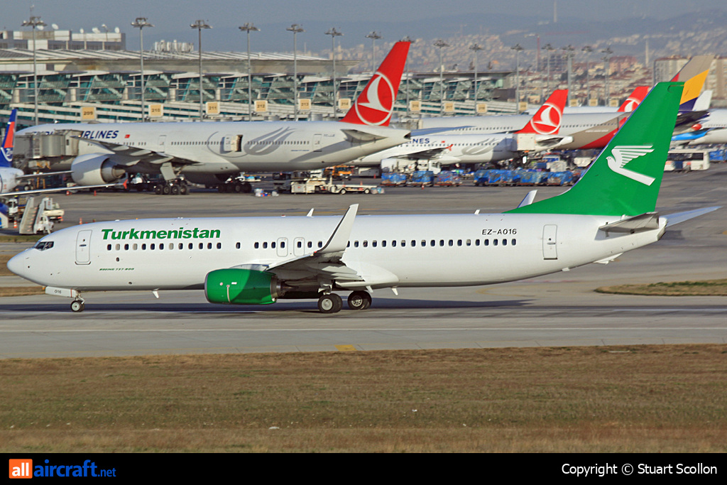 EZ-A016 · Boeing 737-82K(WL) · (IST / LTBA)