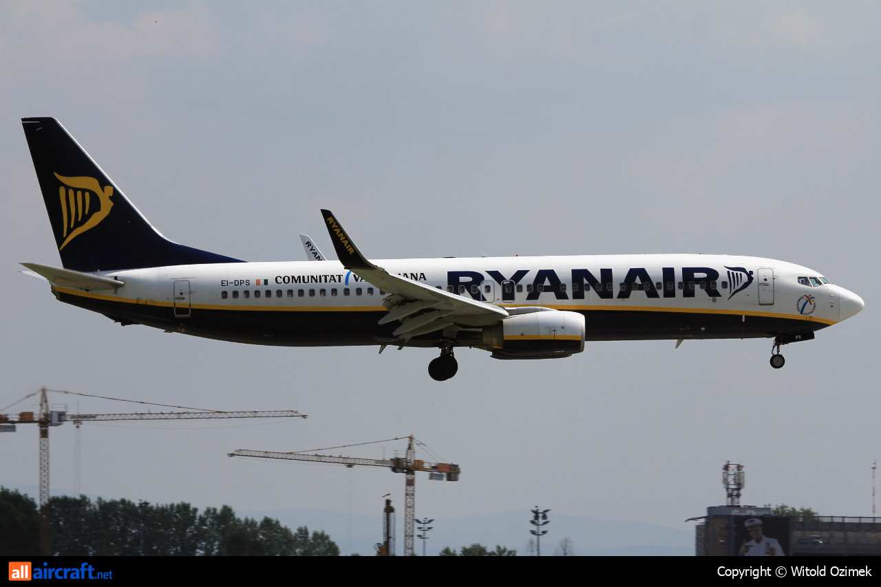 EI-DPS · Boeing 737-8AS(WL) · (KRK / EPKK)