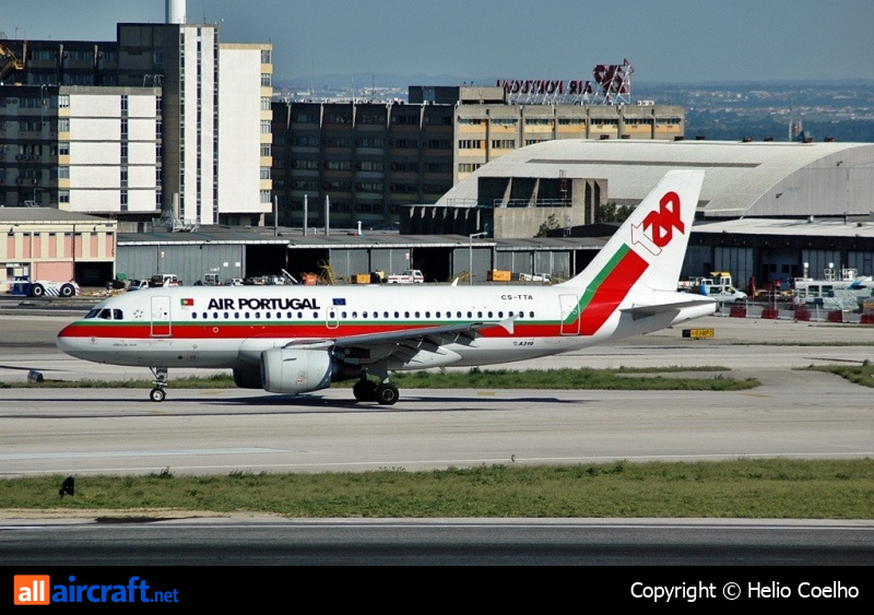 CS-TTA · Airbus A319-111 · (LIS / LPPT)