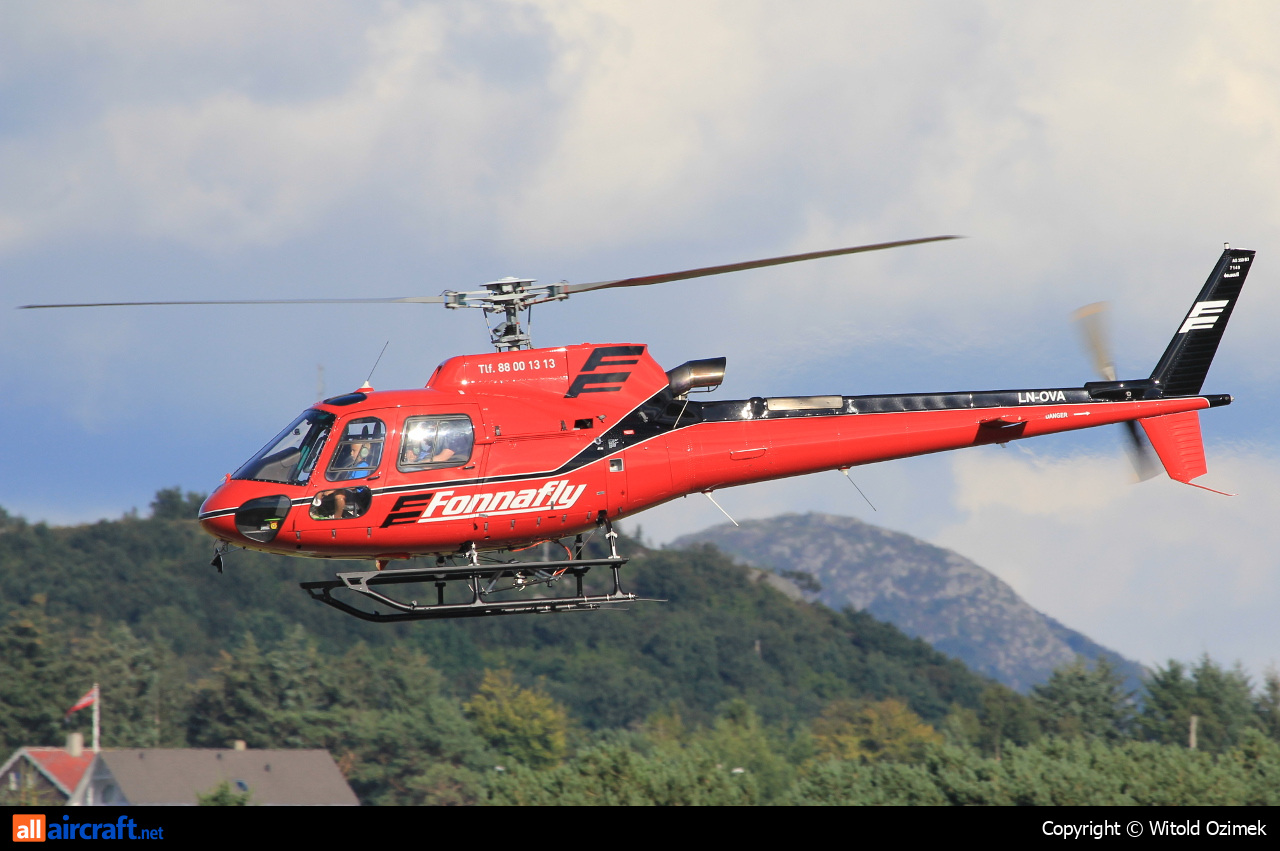 LN-OVA · Eurocopter AS-350B-3 Ecureuil · (SVG / ENZV)