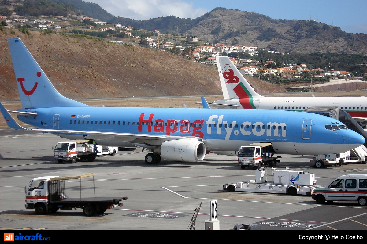 D-AHFP · Boeing 737-8K5(WL) · (FNC / LPMA)