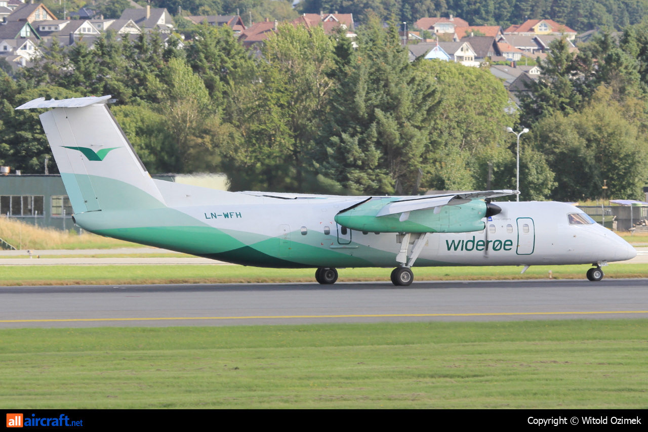 LN-WFH · De Havilland Canada DHC-8-311 Dash 8 · (SVG / ENZV)