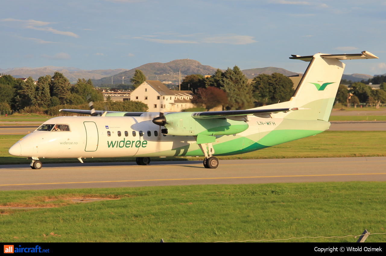 LN-WFH · De Havilland Canada DHC-8-311 Dash 8 · (SVG / ENZV)