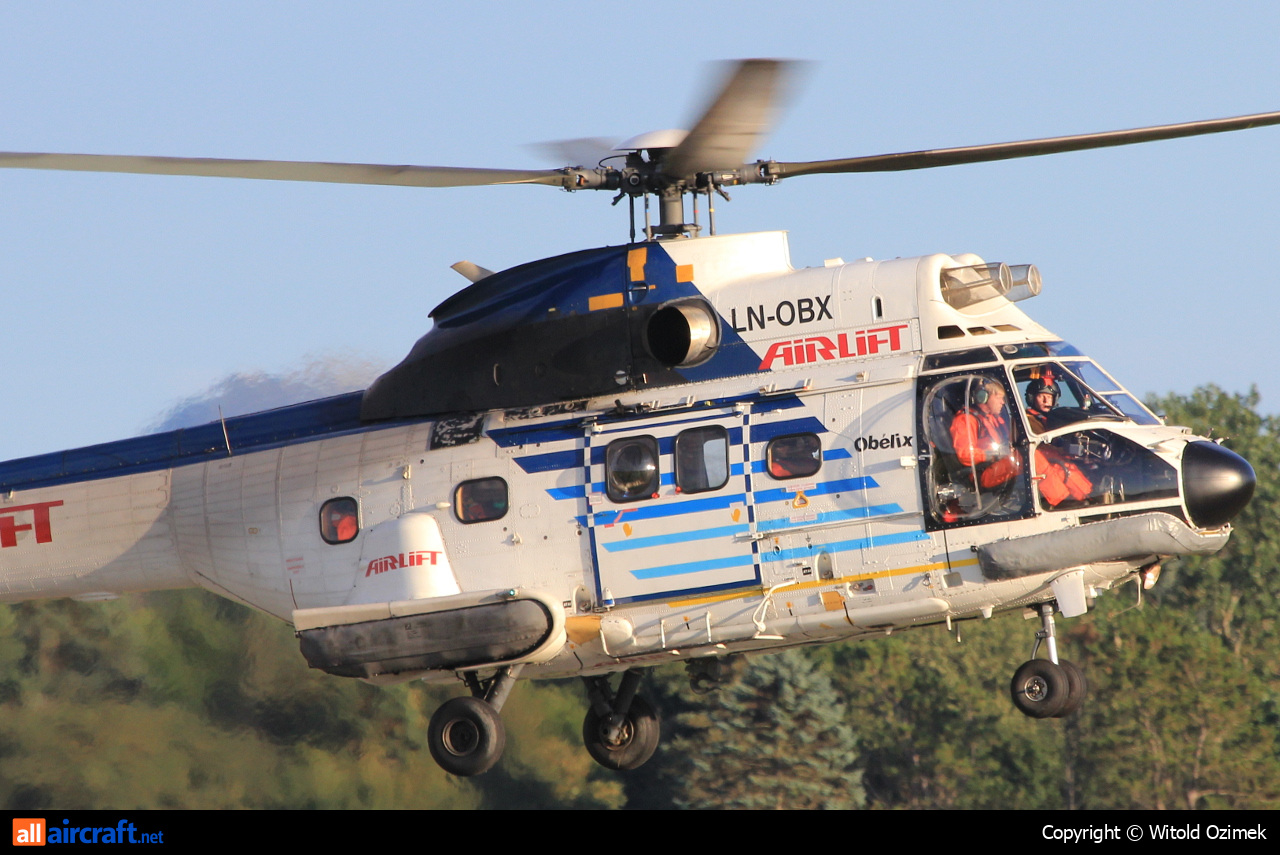 LN-OBX · Aerospatiale AS-332C Super Puma · (SVG / ENZV)