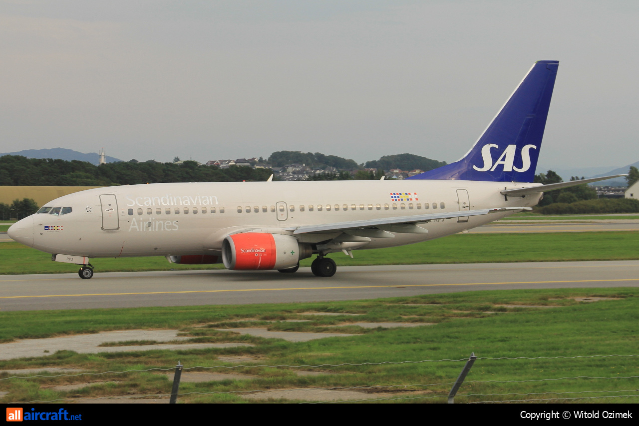 LN-RPJ · Boeing 737-783 · (SVG / ENZV)