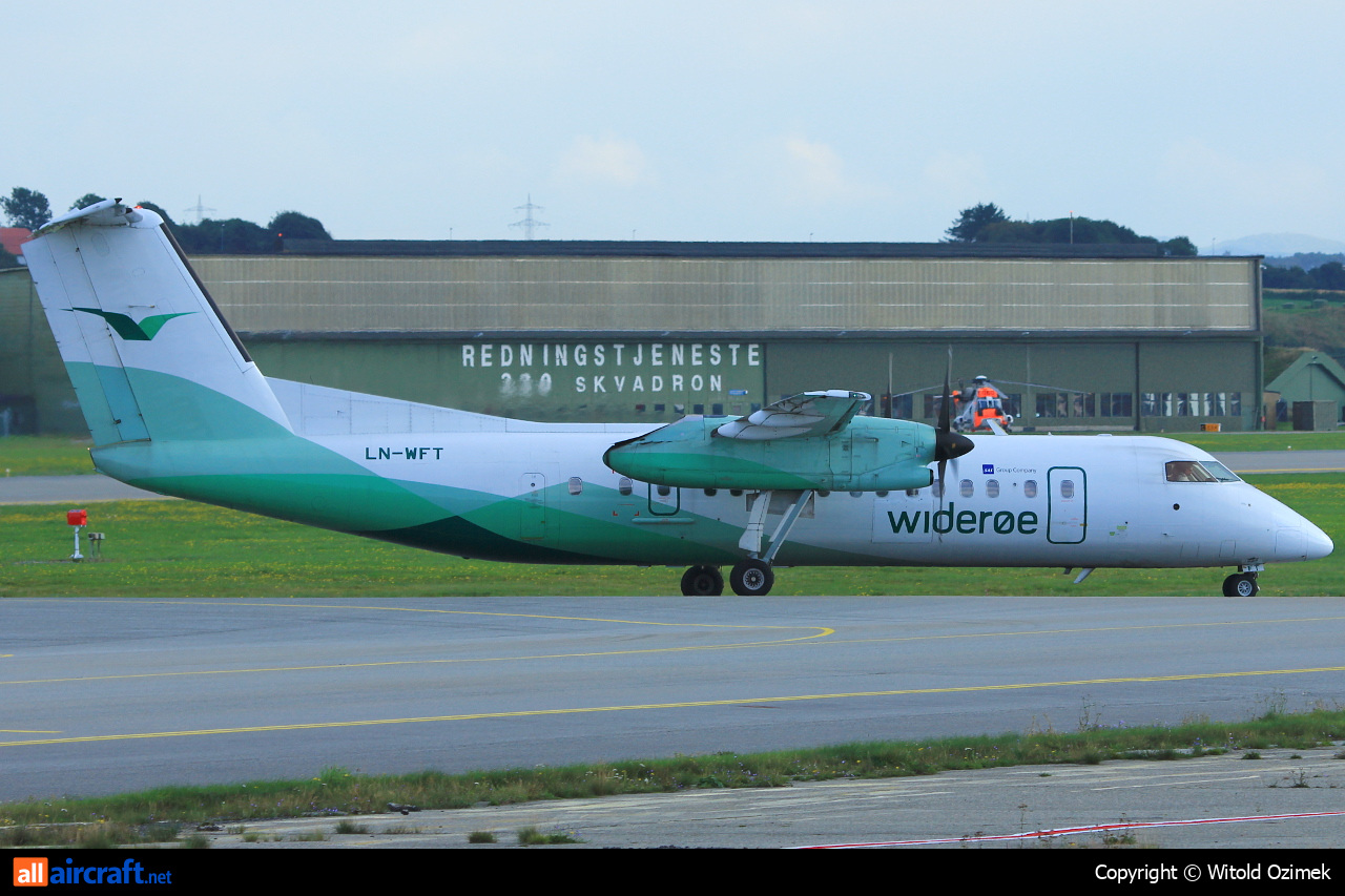 LN-WFT · Bombardier Dash 8-Q311 · (SVG / ENZV)