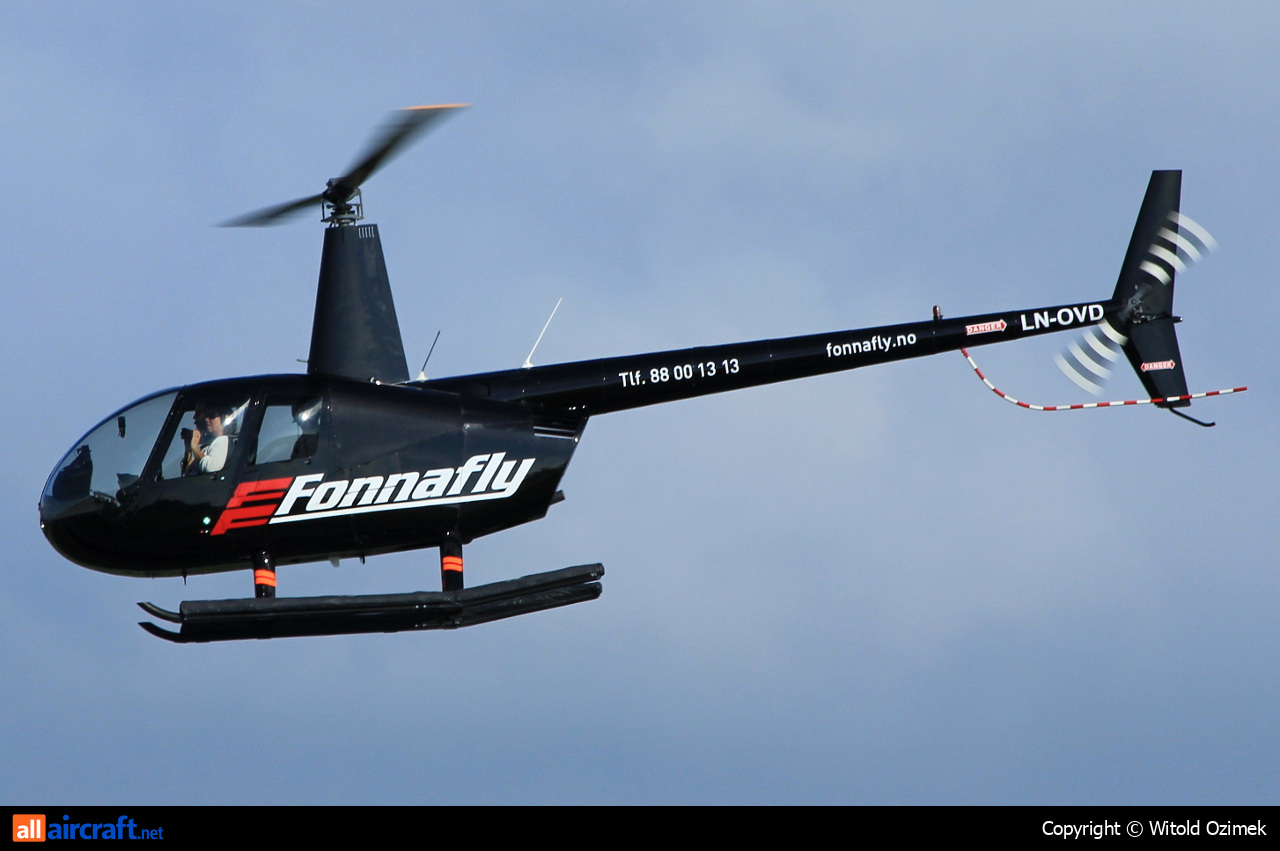 LN-OVD · Robinson R44 Raven II · (SVG / ENZV)