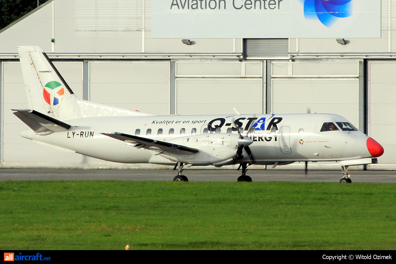LY-RUN · Saab 340A · (SVG / ENZV)