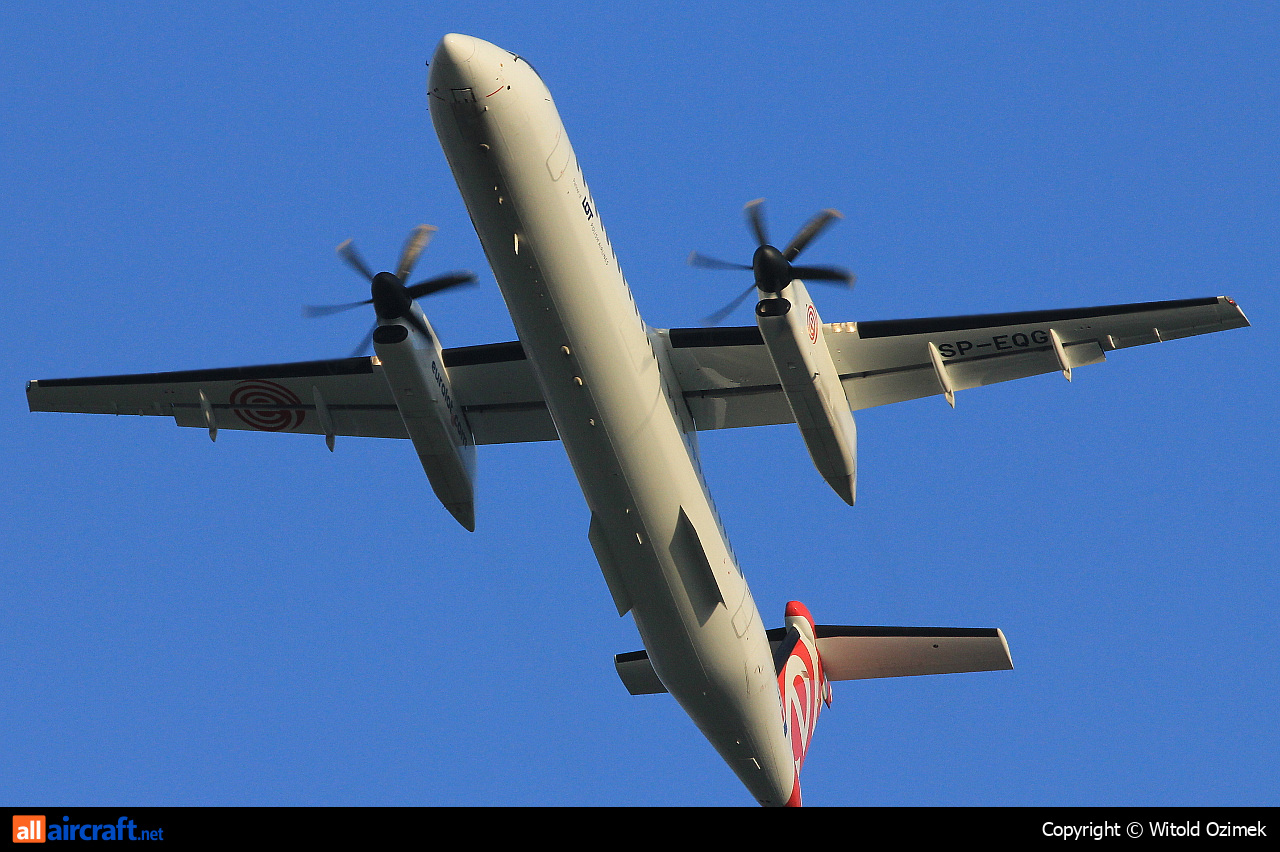 SP-EQG · Bombardier Dash 8-Q402 · (WAW / EPWA)