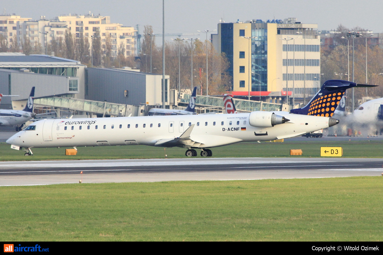 D-ACNF · Bombardier CRJ-900LR · (WAW / EPWA)