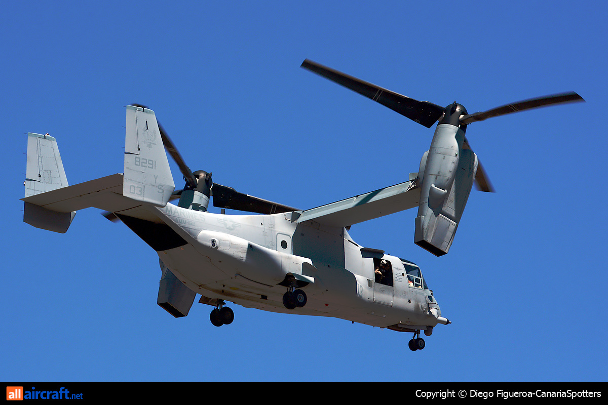 168291 · Bell-Boeing MV-22B Osprey · (LPA / GCLP)