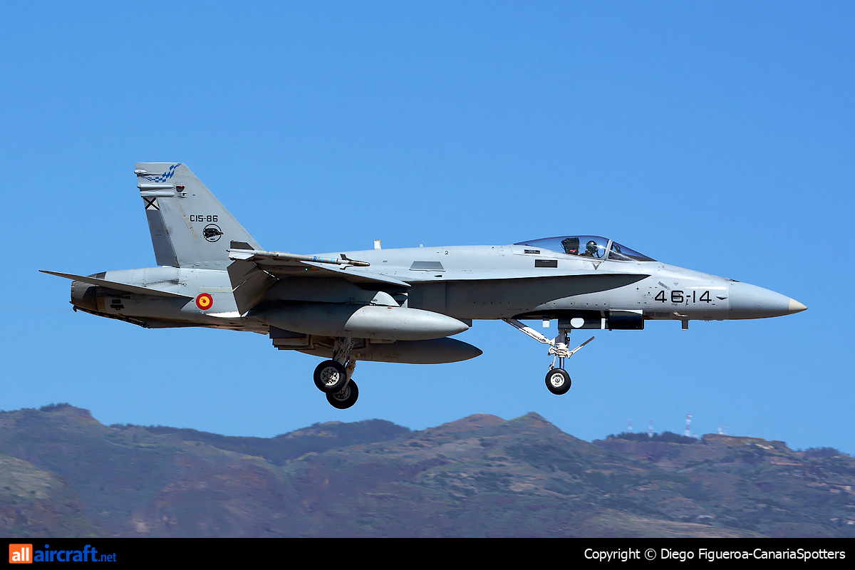 C.15-86 · McDonnell Douglas EF-18A Hornet · (LPA / GCLP)