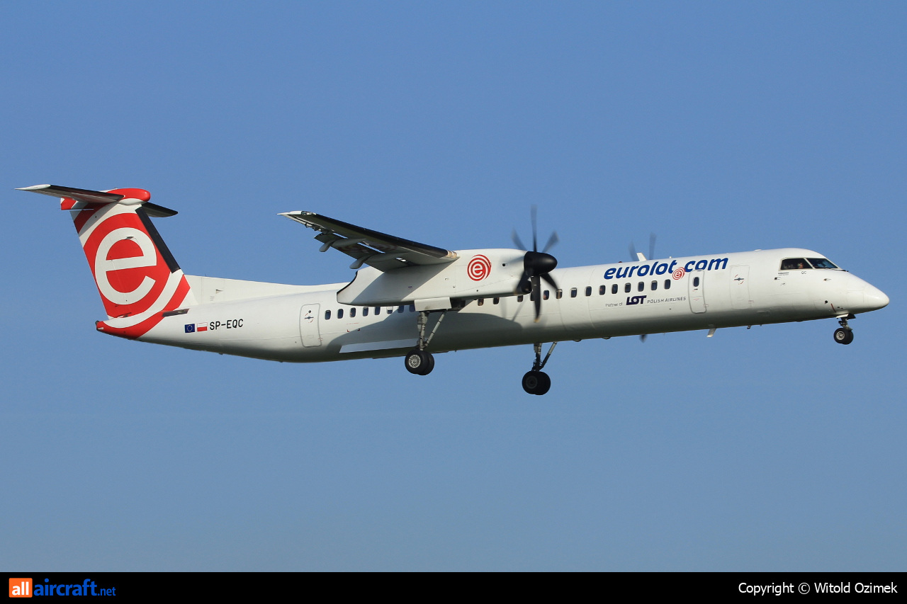 SP-EQC · Bombardier Dash 8-Q402 · (WAW / EPWA)
