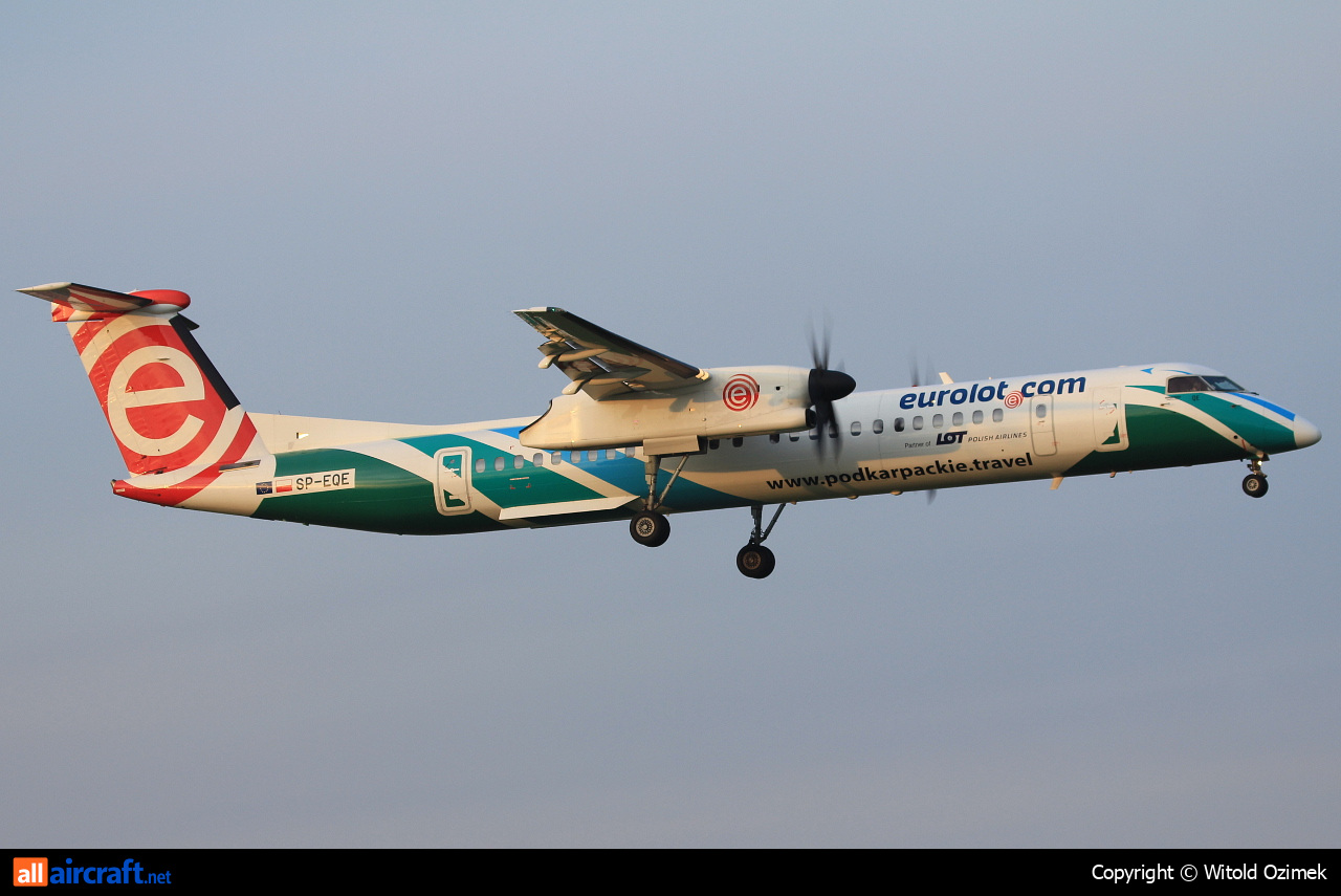 SP-EQE · Bombardier Dash 8-Q402 · (WAW / EPWA)