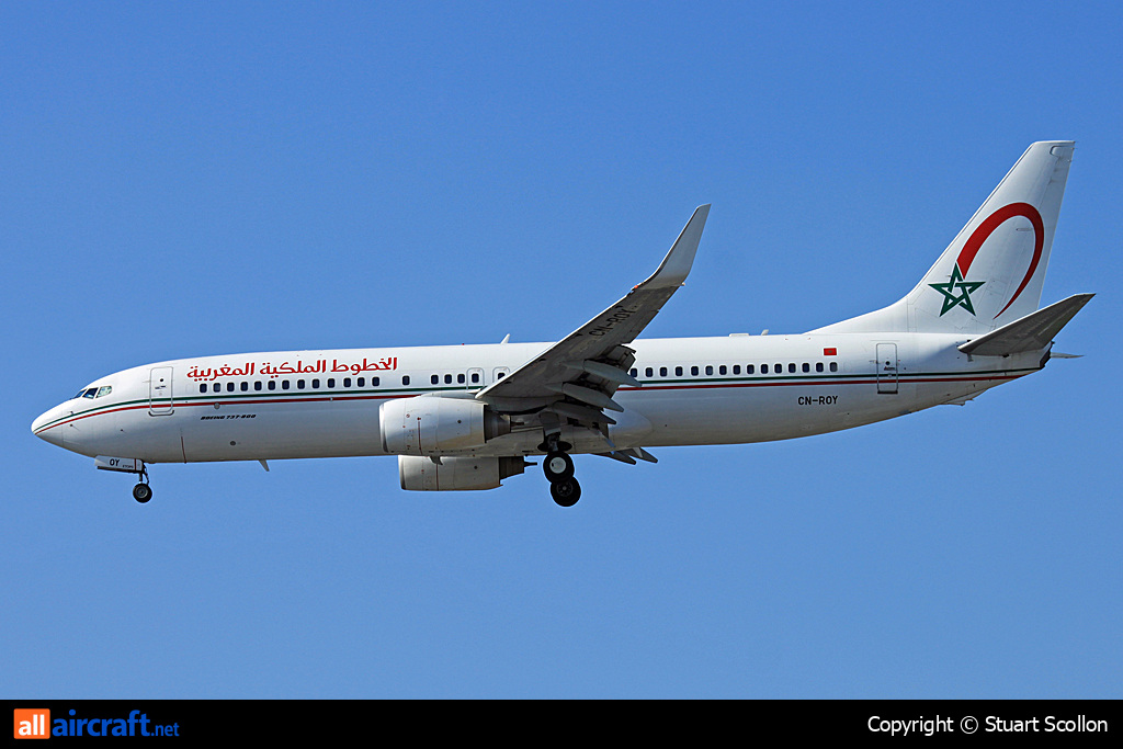 CN-ROY · Boeing 737-8B6(WL) · (LHR / EGLL)