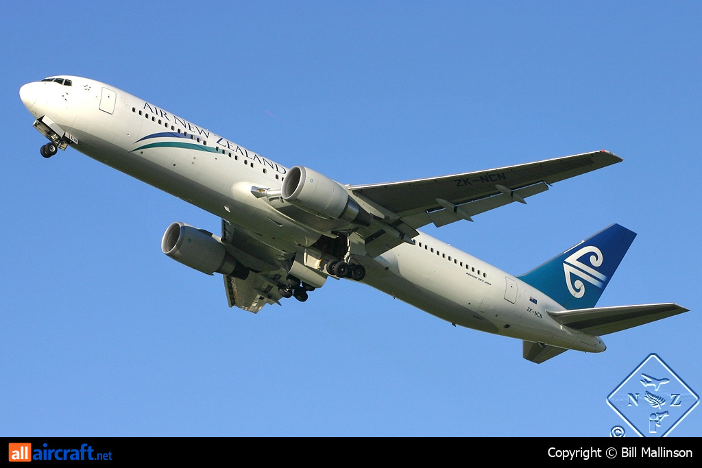 ZK-NCN · Boeing 767-319/ER · (CHC / NZCH)