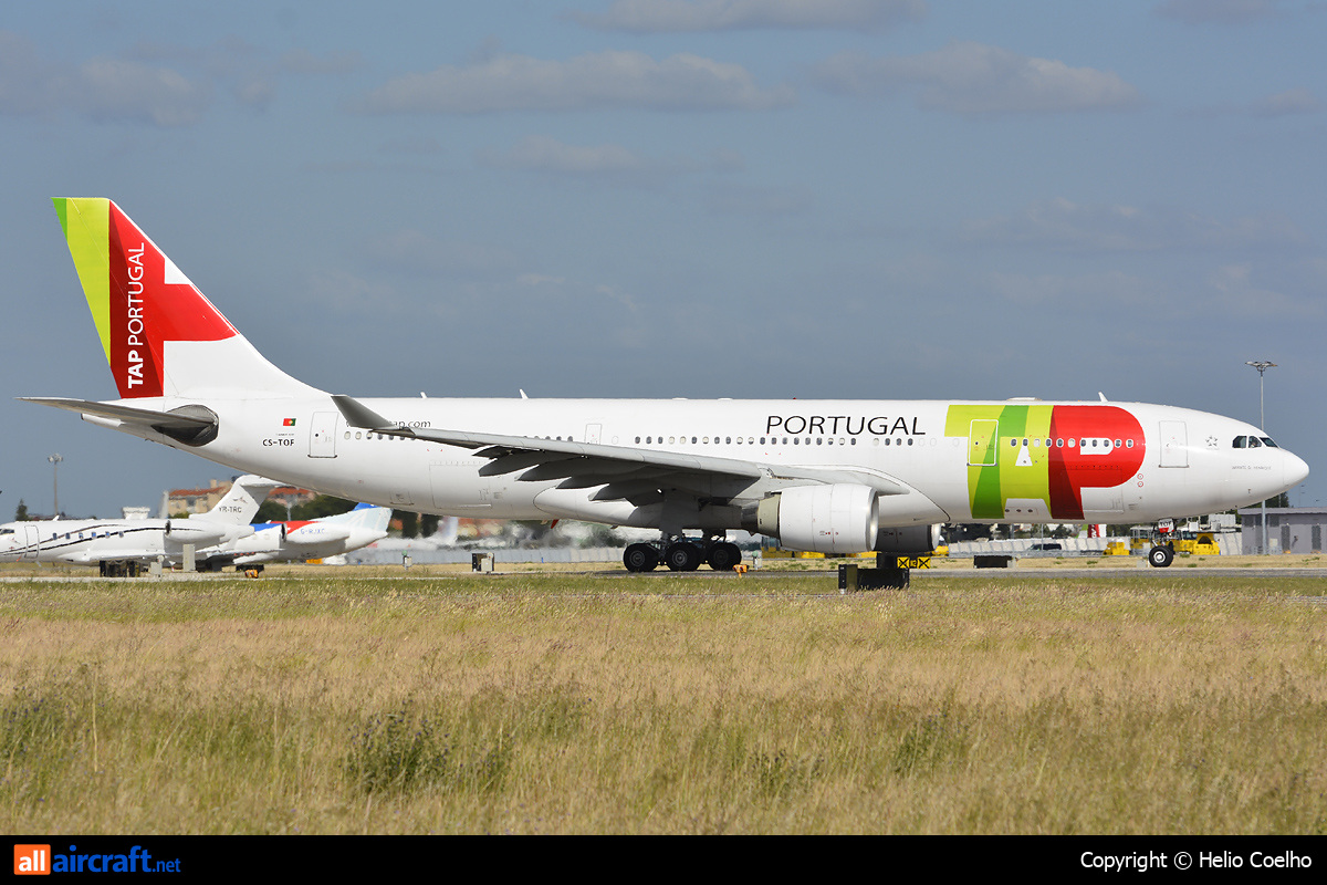 CS-TOF · Airbus A330-223 · (LIS / LPPT)