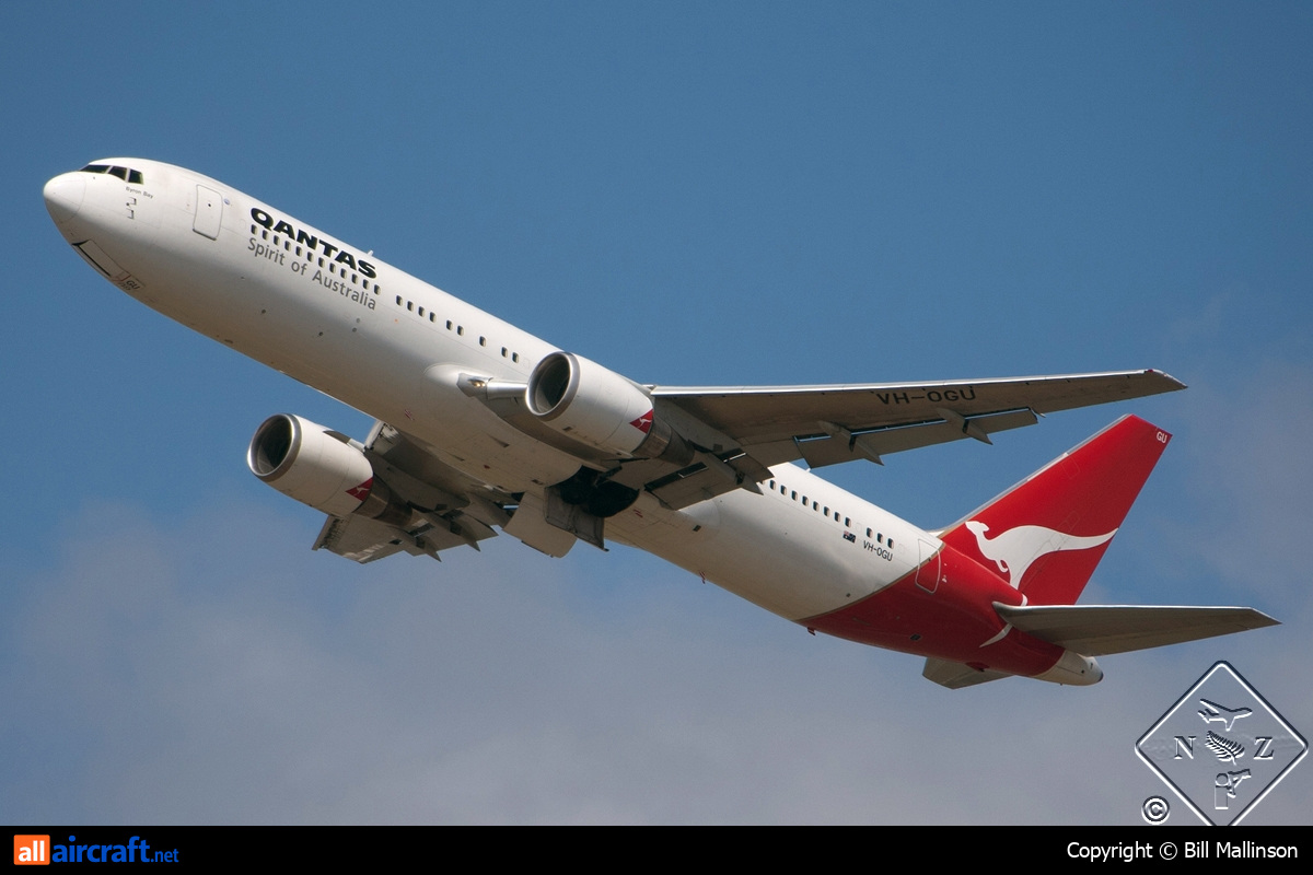 VH-OGU · Boeing 767-338/ER · (SYD / YSSY)