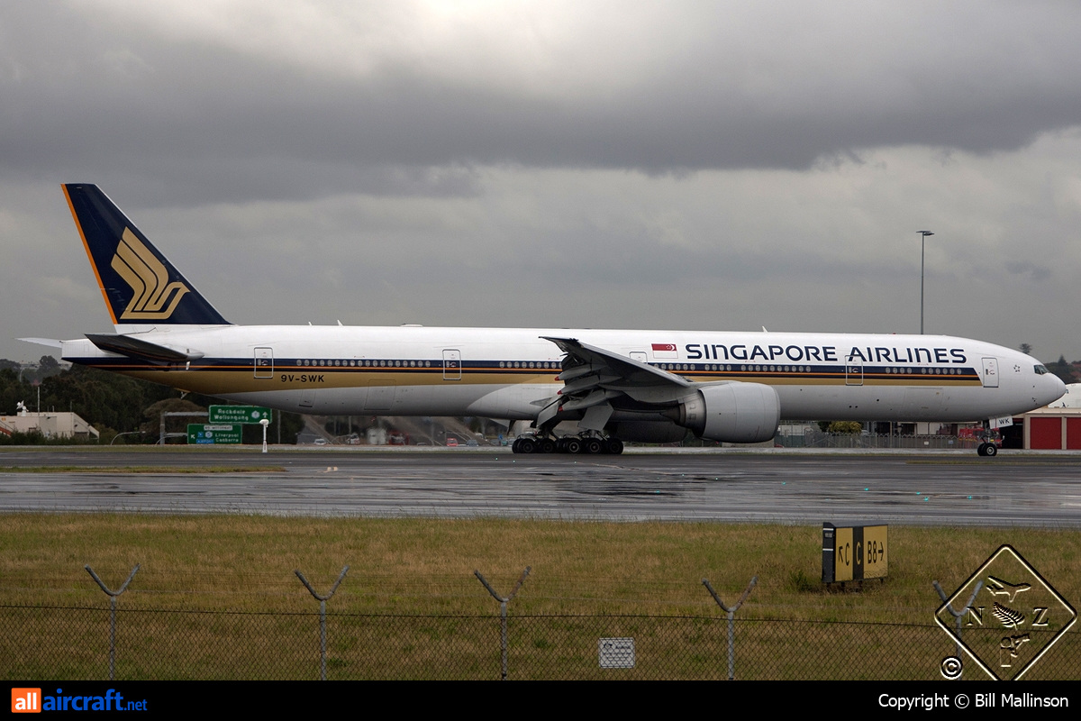 9V-SWK · Boeing 777-312/ER · (SYD / YSSY)