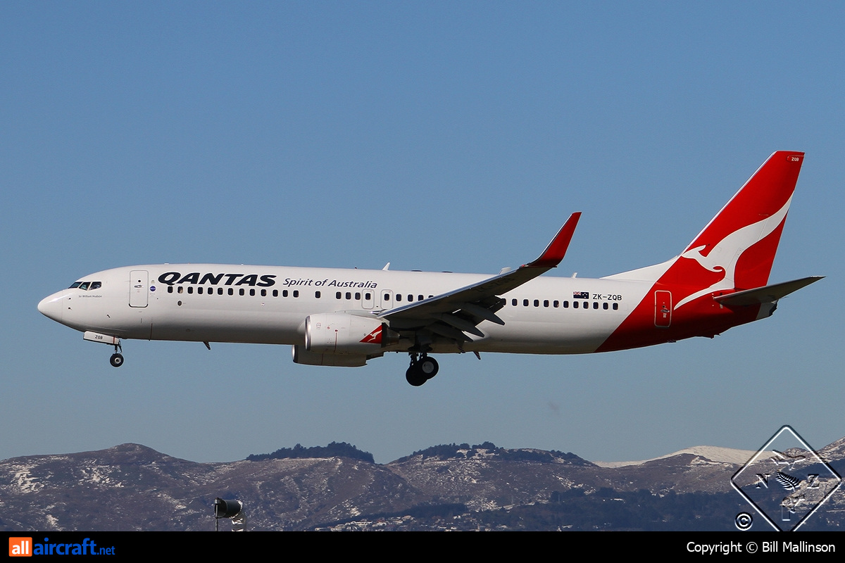 ZK-ZQB · Boeing 737-838(WL) · (CHC / NZCH)