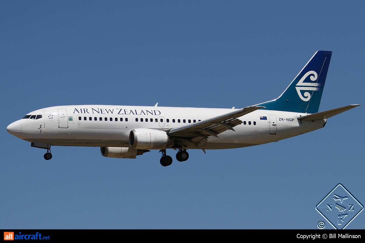 ZK-NGP · Boeing 737-33A · (CHC / NZCH)