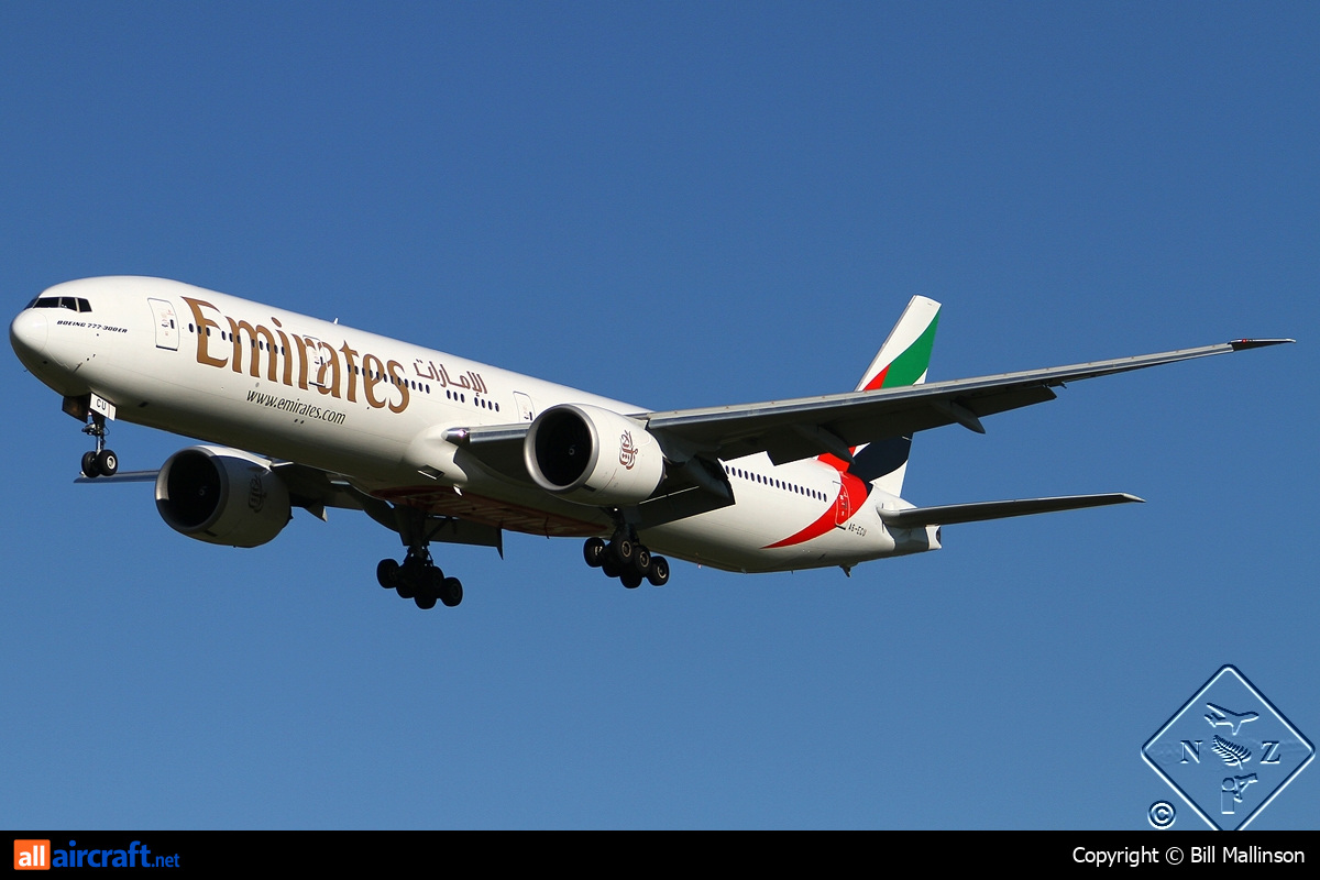 A6-ECU · Boeing 777-31H/ER · (CHC/NZCH)