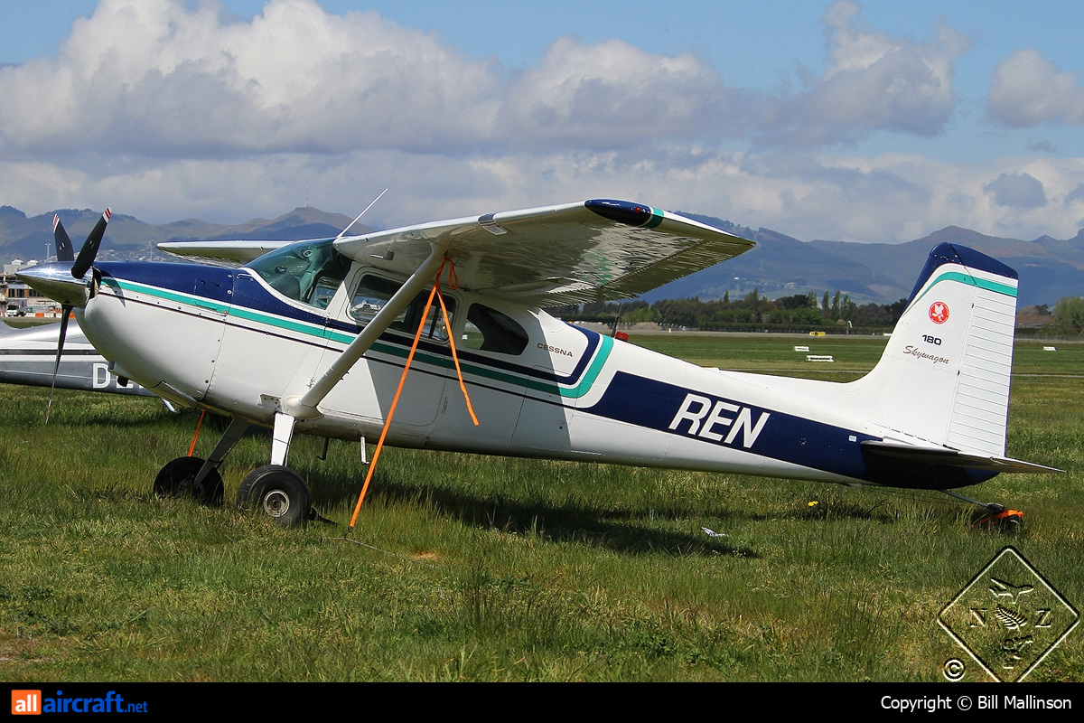 ZK-REN · Cessna 180 Skywagon · (CHC / NZCH)