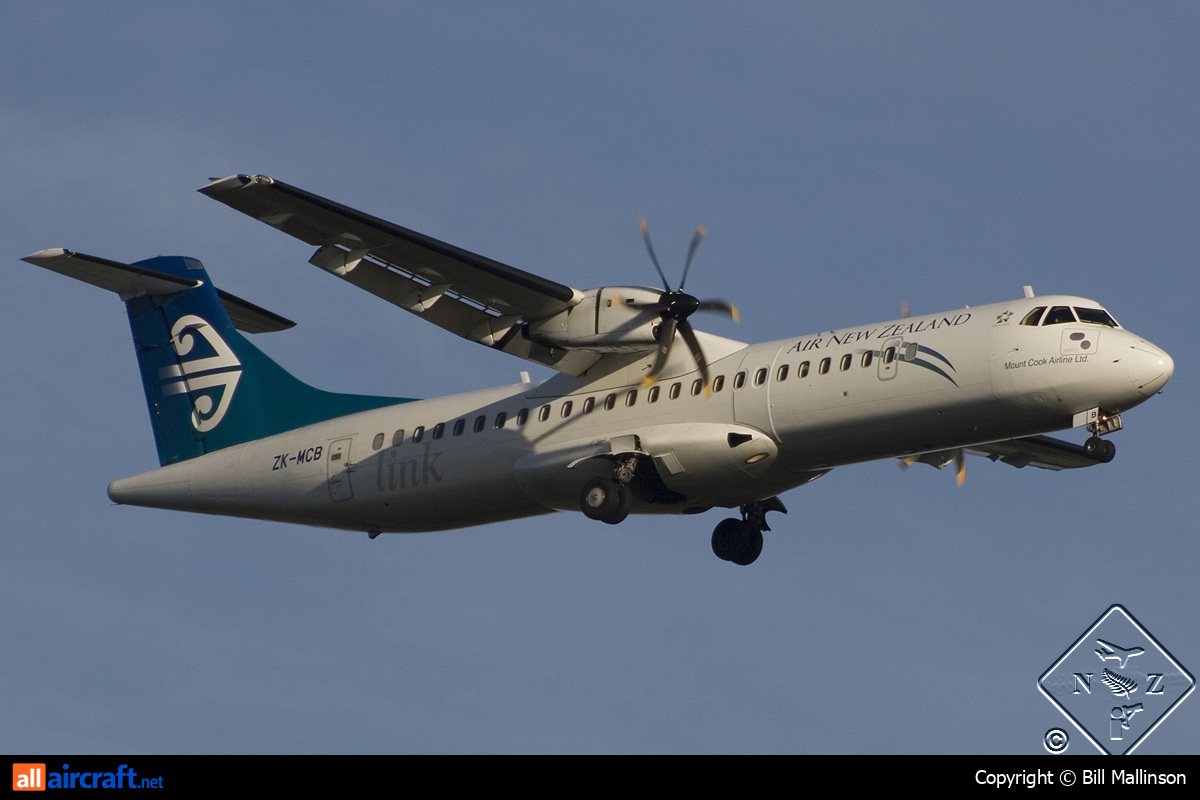 ZK-MCB · ATR-72-500 · (CHC / NZCH)
