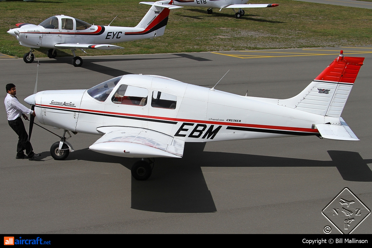 ZK-EBM · Piper PA-28-140 Cherokee Cruiser · (CHC / NZCH)