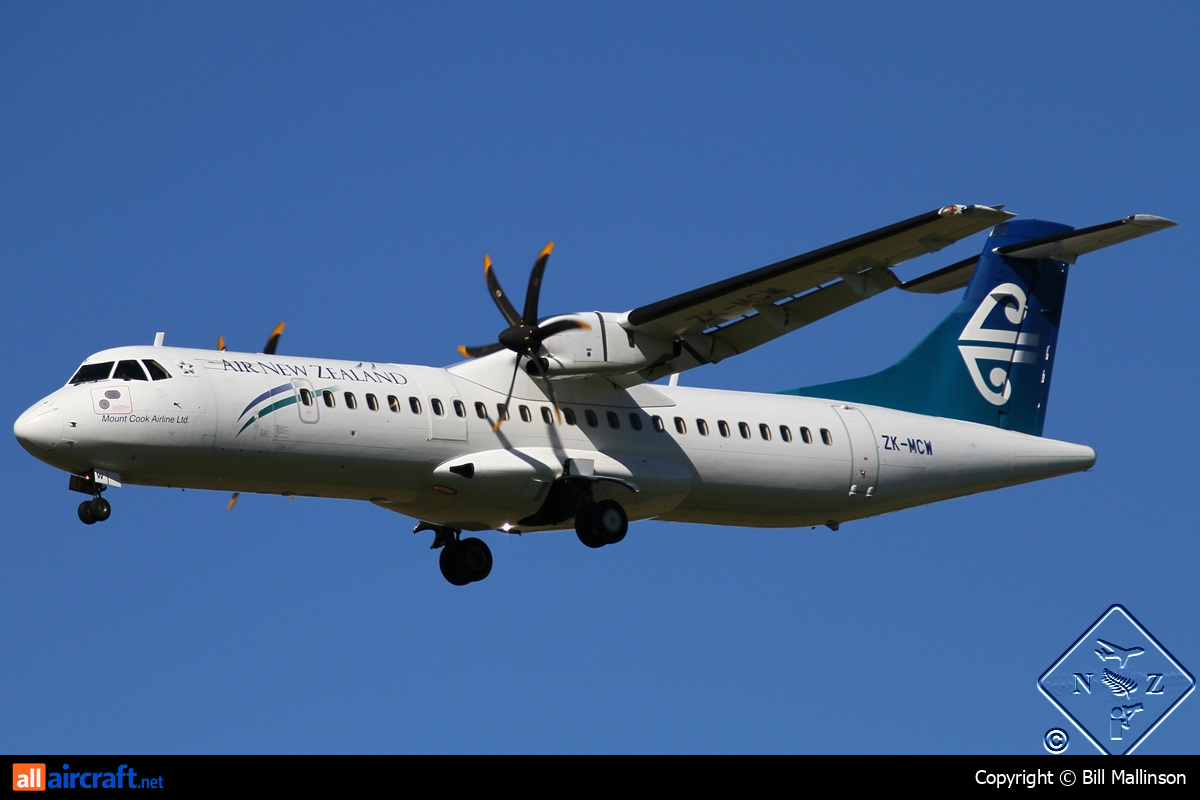 ZK-MCW · ATR-72-500 · (CHC / NZCH)