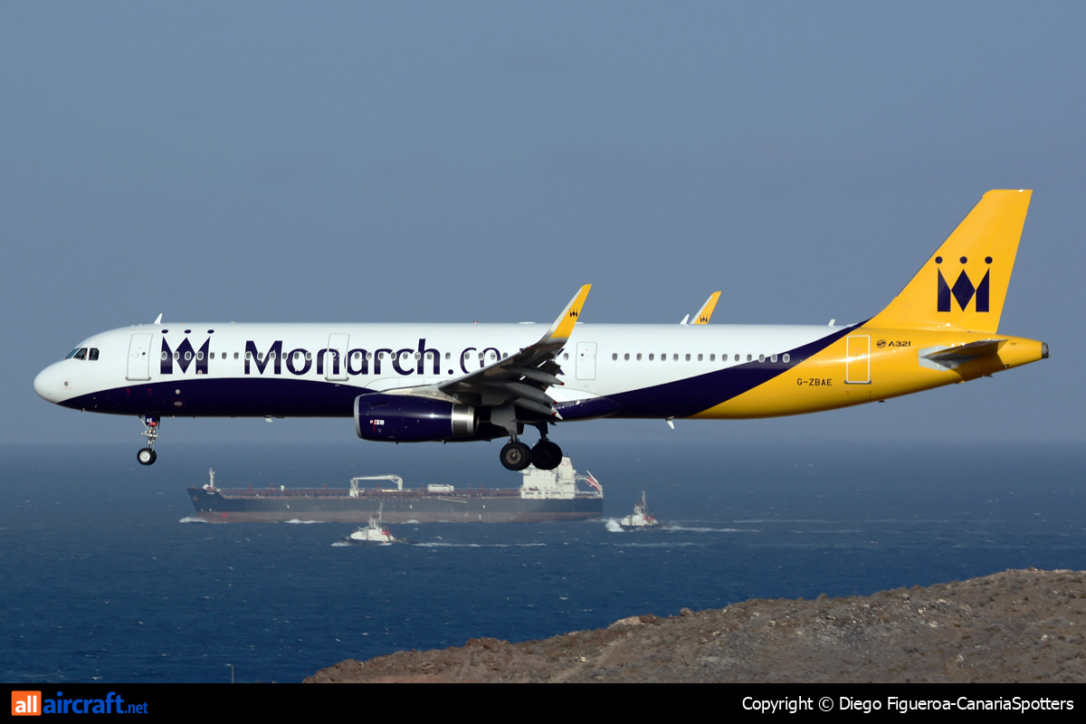 G-ZBAE · Airbus A321-231 · (LPA / GCLP)