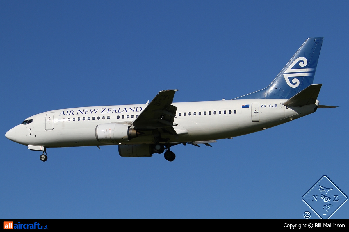 ZK-SJB · Boeing 737-33R · (CHC / NZCH)