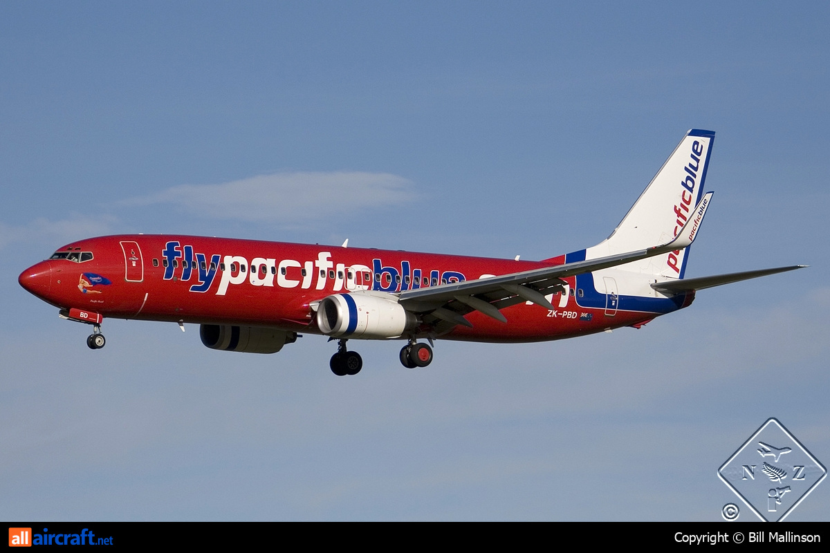 ZK-PBD · Boeing 737-8FE(WL) · (CHC / NZCH)