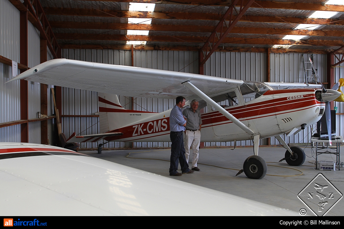 ZK-CMS · Cessna 185A Skywagon · (WML / NZWL)