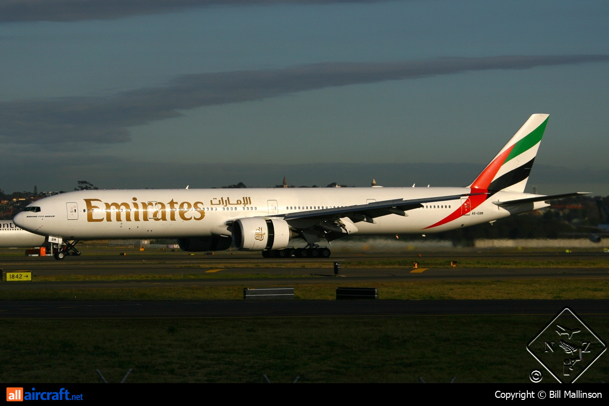 A6-EBM · Boeing 777-31H/ER · (SYD / YSSY)