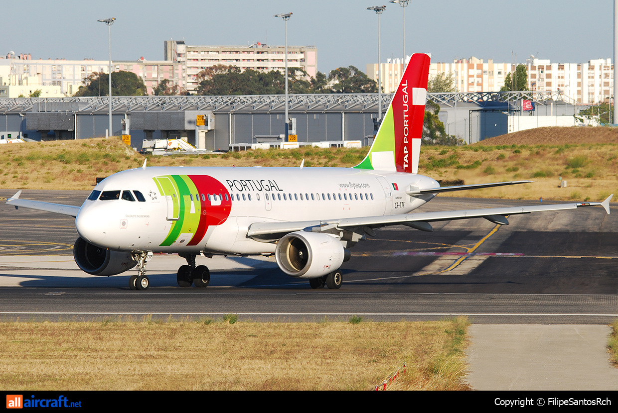 CS-TTF · Airbus A319-111 · (LIS / LPPT)