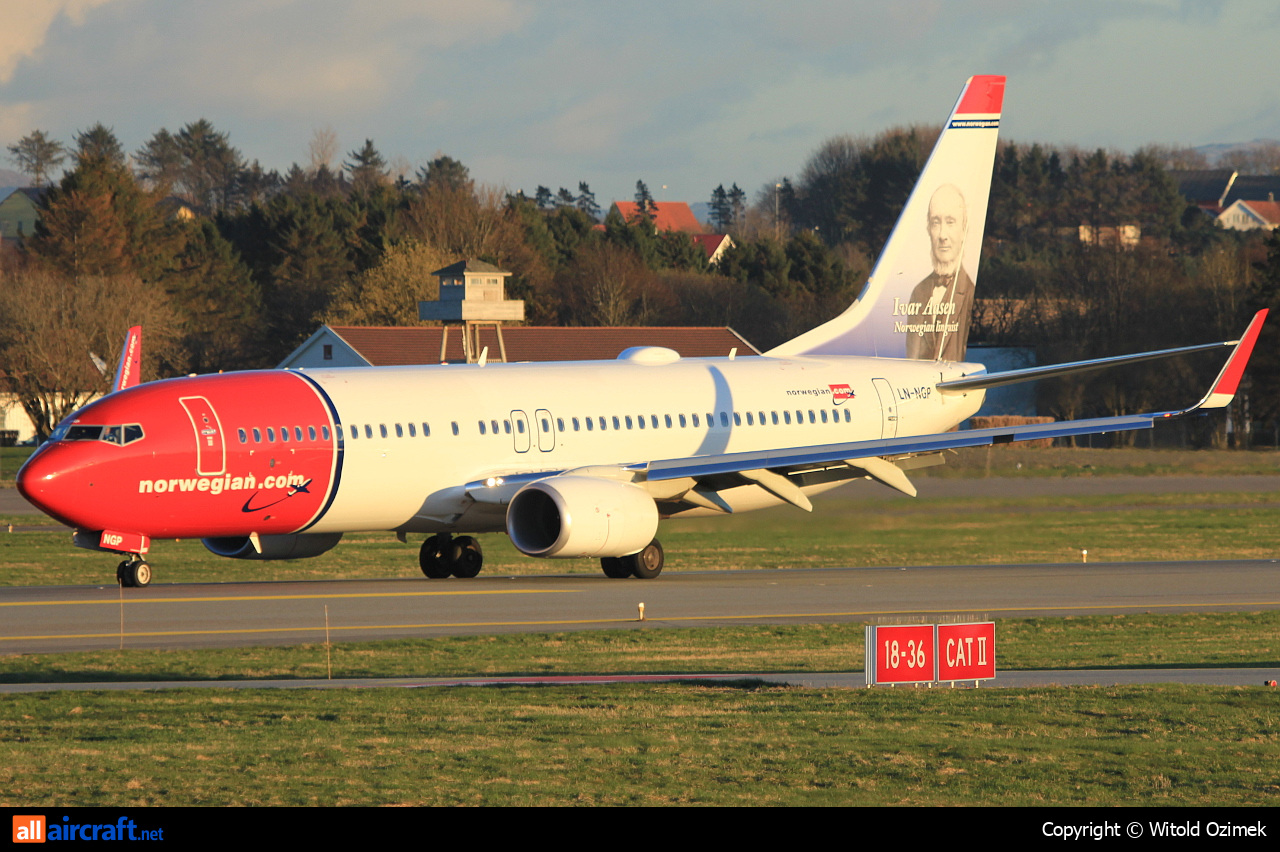 LN-NGP · Boeing 737-8JP(WL) · (SVG / ENZV)