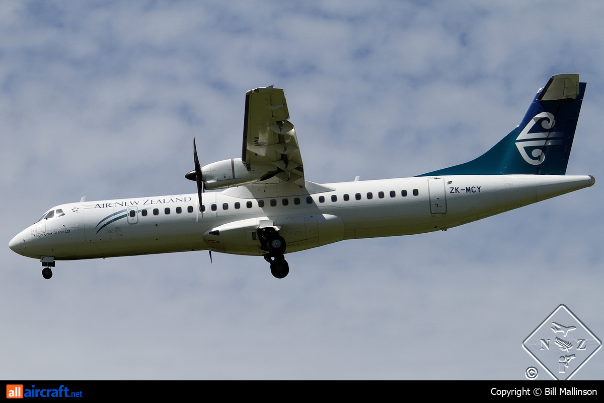 ZK-MCY · ATR-72-500 · (CHC / NZCH)