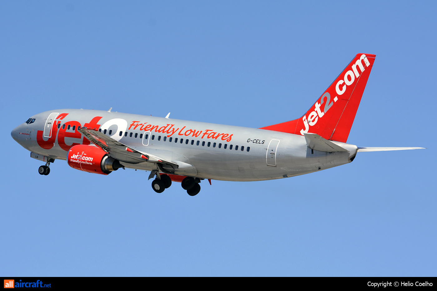 G-CELS · Boeing 737-377 · (FAO / LPFR)